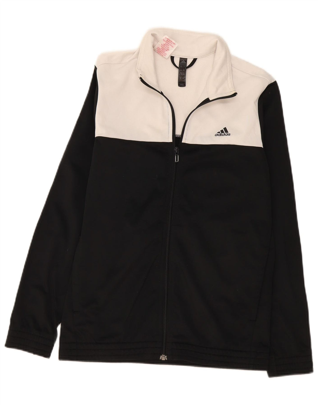 Jaqueta Adidas Meninos Treino Top 13-14 Anos Preto Colorblock Poliéster