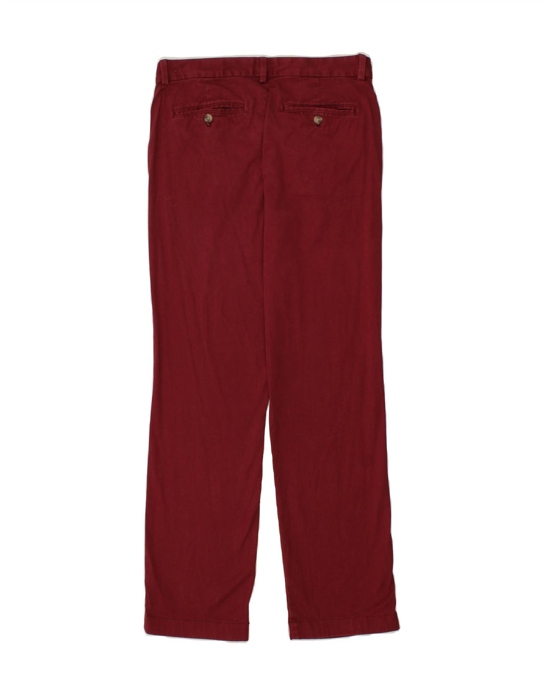VINEYARD VINES Mens Straight Chino Trousers W30 L32  Burgundy Cotton Vintage Vineyard Vines and Second-Hand Vineyard Vines from Messina Hembry 
