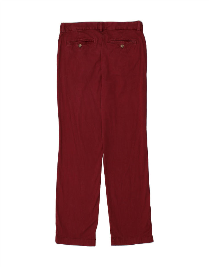 VINEYARD VINES Mens Straight Chino Trousers W30 L32  Burgundy Cotton Vintage Vineyard Vines and Second-Hand Vineyard Vines from Messina Hembry 