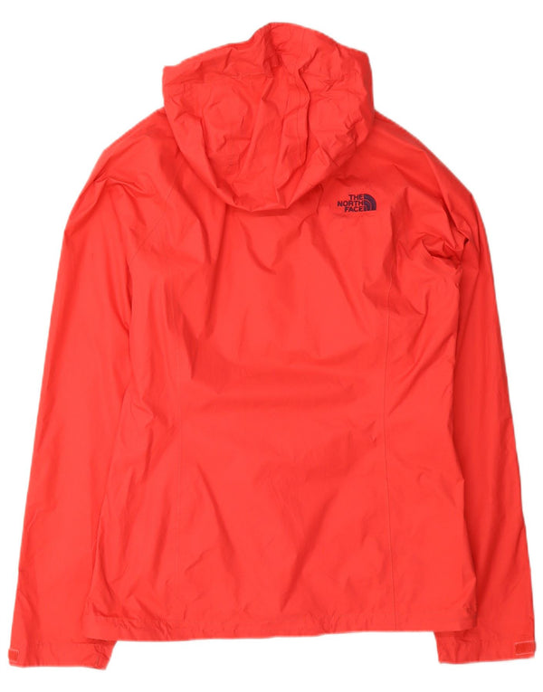 Jaqueta de chuva com capuz feminina The North Face UK 10 pequena laranja