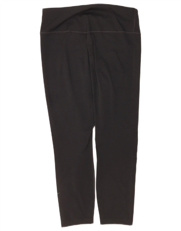 Leggings Nike Dri Fit Capri UK 12 Médio Preto Poliéster