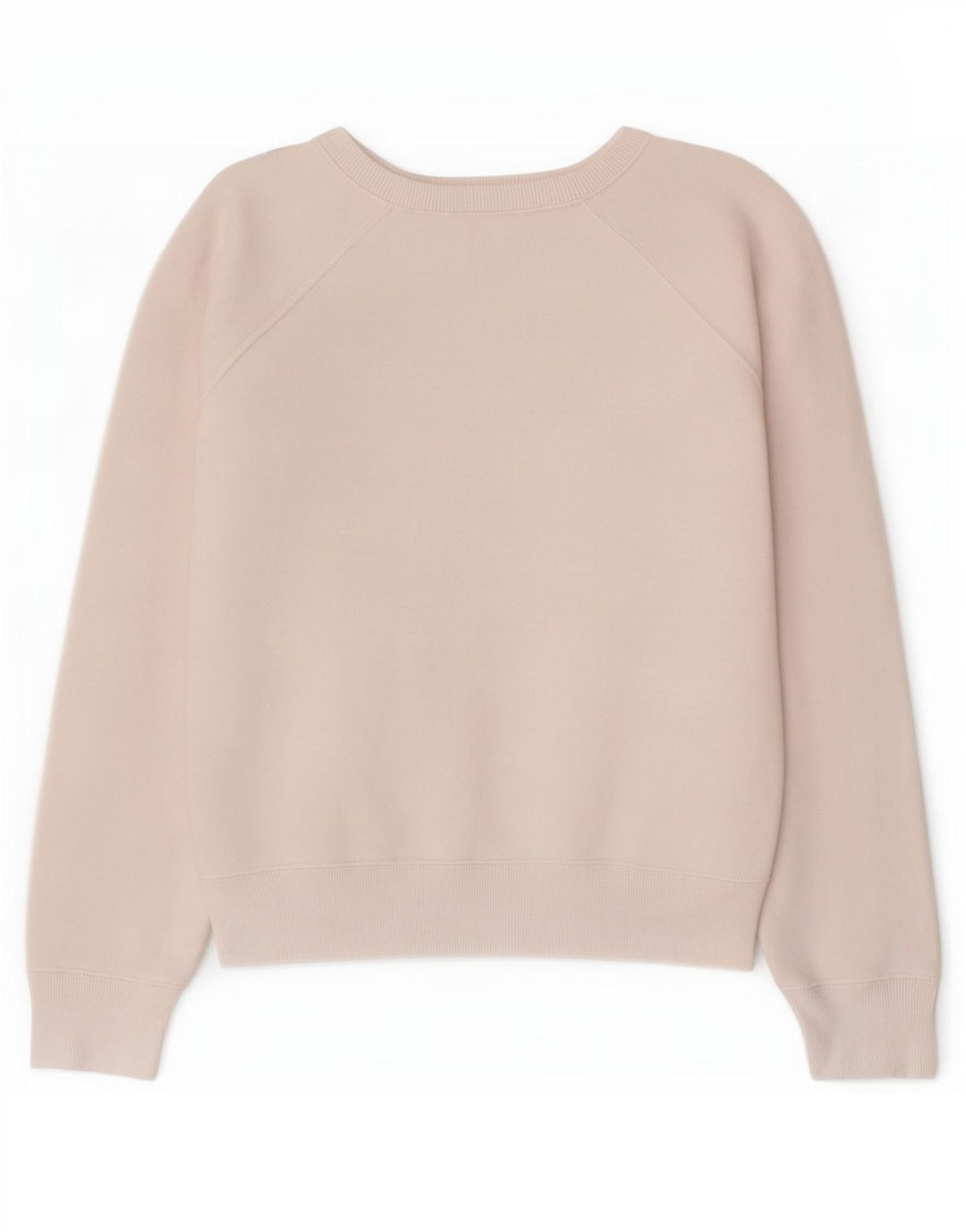 Polo Ralph Lauren moletom gráfico feminino jumper UK 14 médio branco