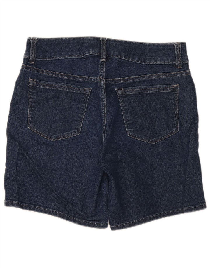 Shorts jeans feminino LEE EUA 6 médio W32 algodão azul marinho