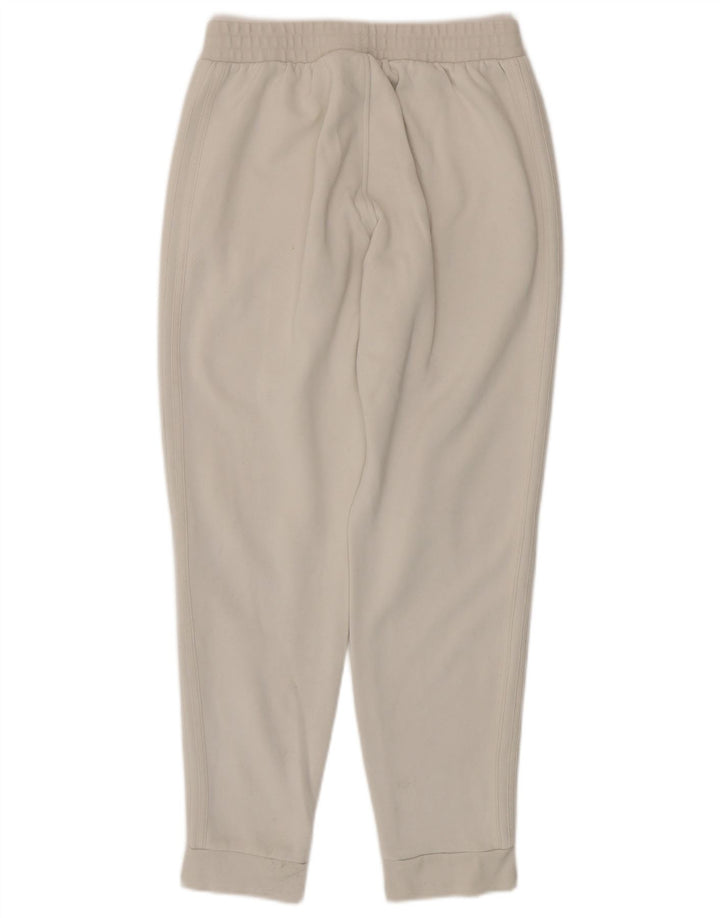 ADIDAS Calça de treino masculina Joggers Médio Off White Algodão
