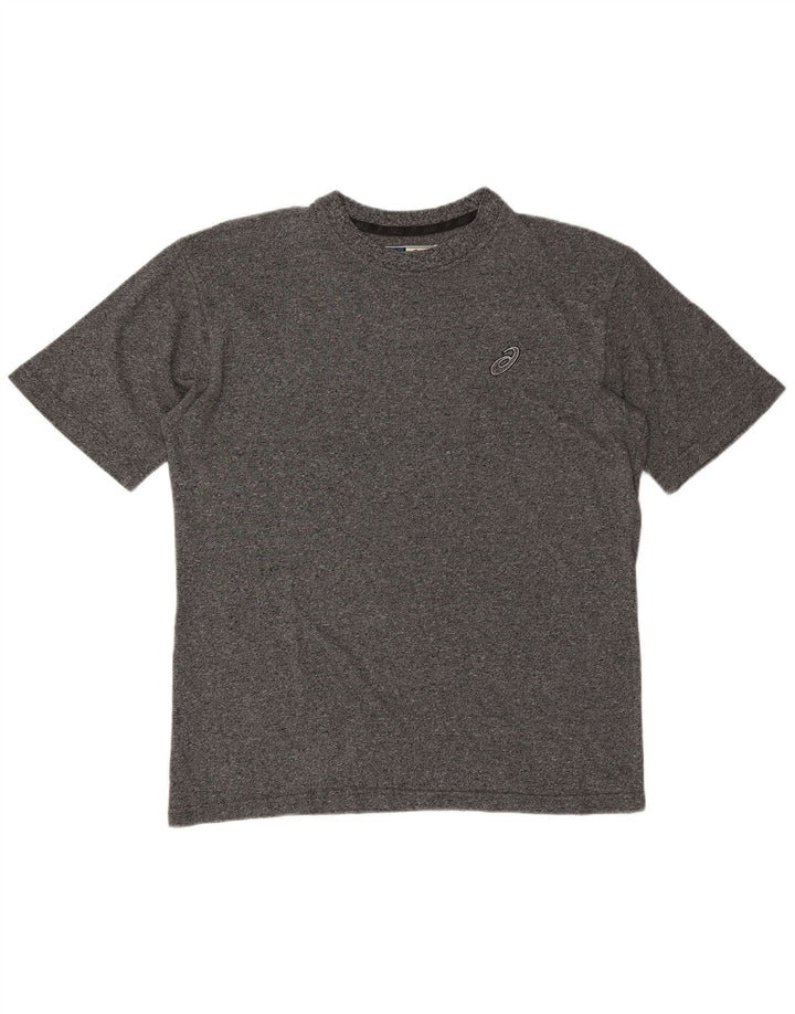 Camiseta masculina Asics Top XL cinza manchado