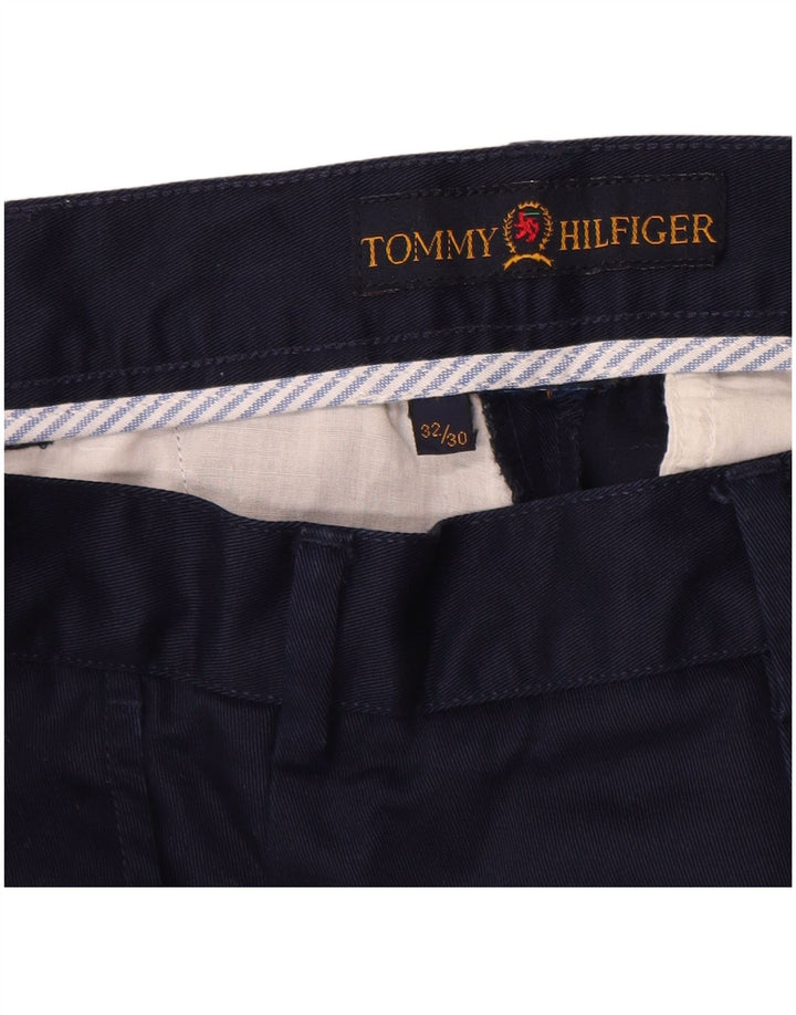 Calça Chino masculina TOMMY HILFIGER W32 L30 azul marinho