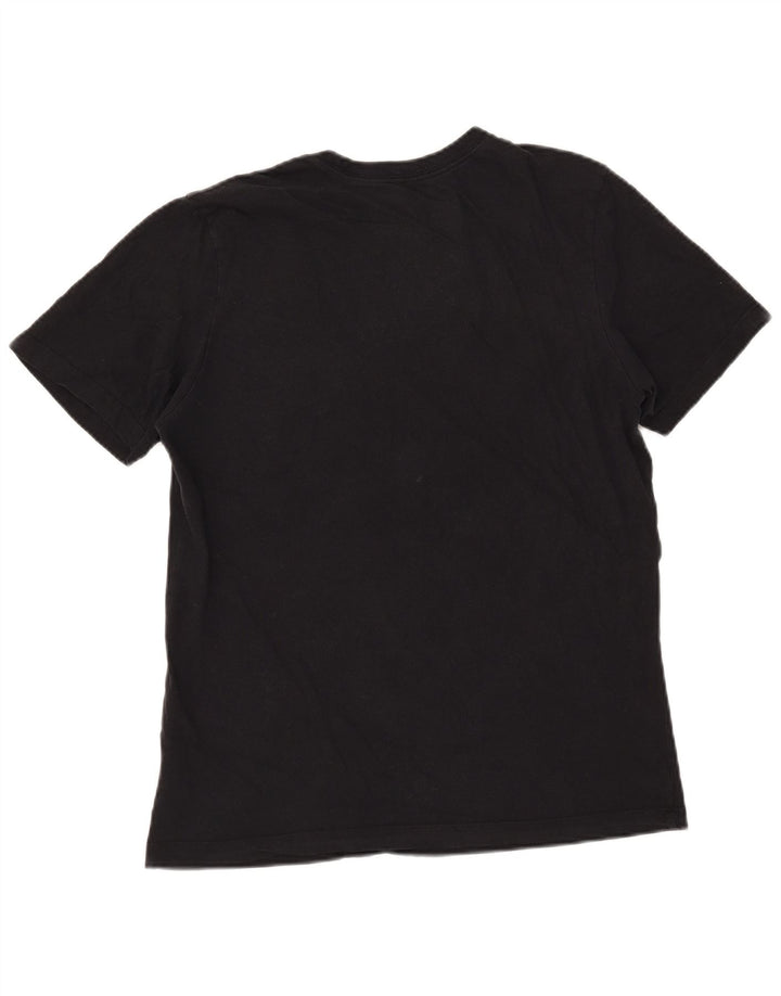 Camiseta Nike masculina gráfica Top médio algodão preto