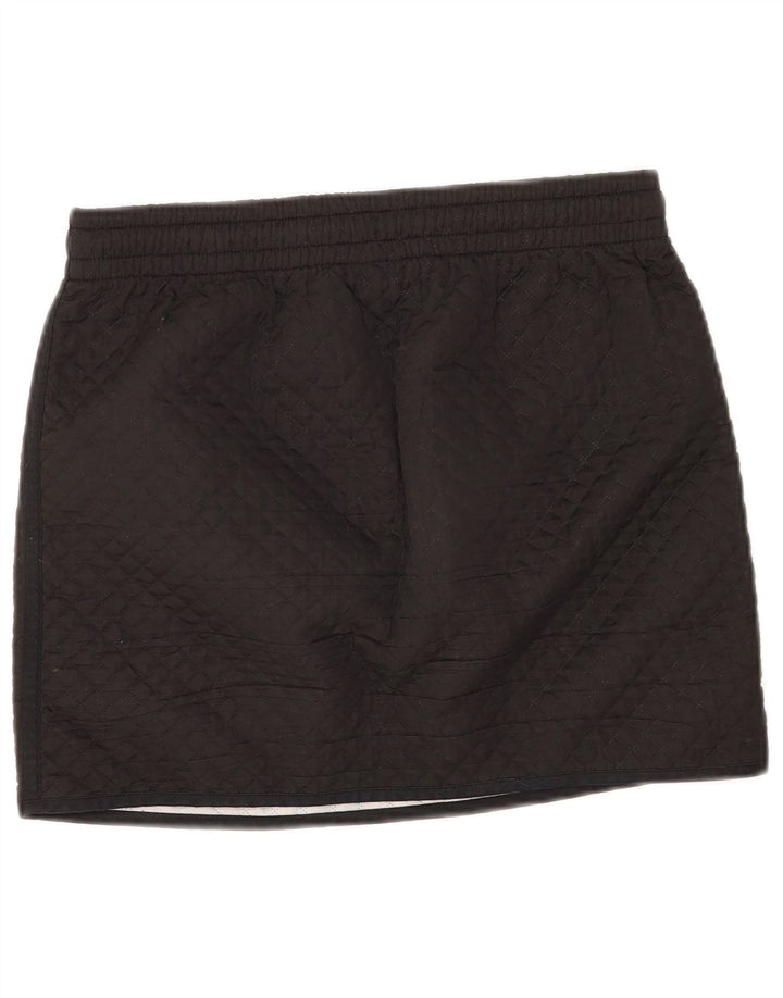 Mini saia feminina Benetton W32 grande poliéster preto