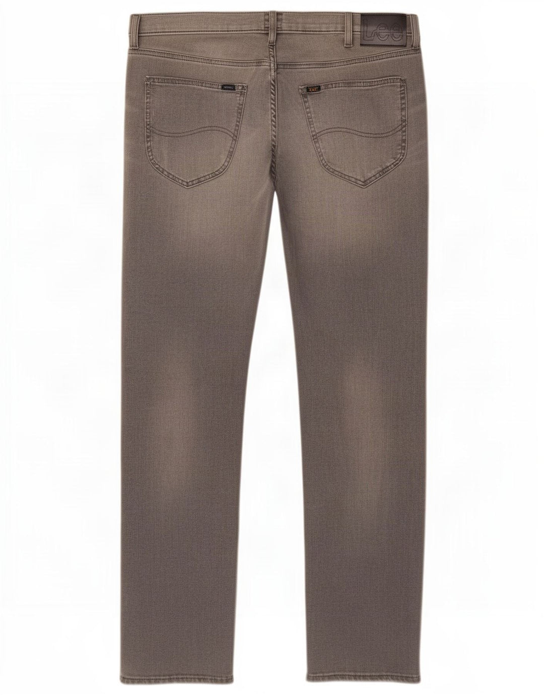 Lee Mens Daren Slim Jeans W36 L34 Cinza Algodão