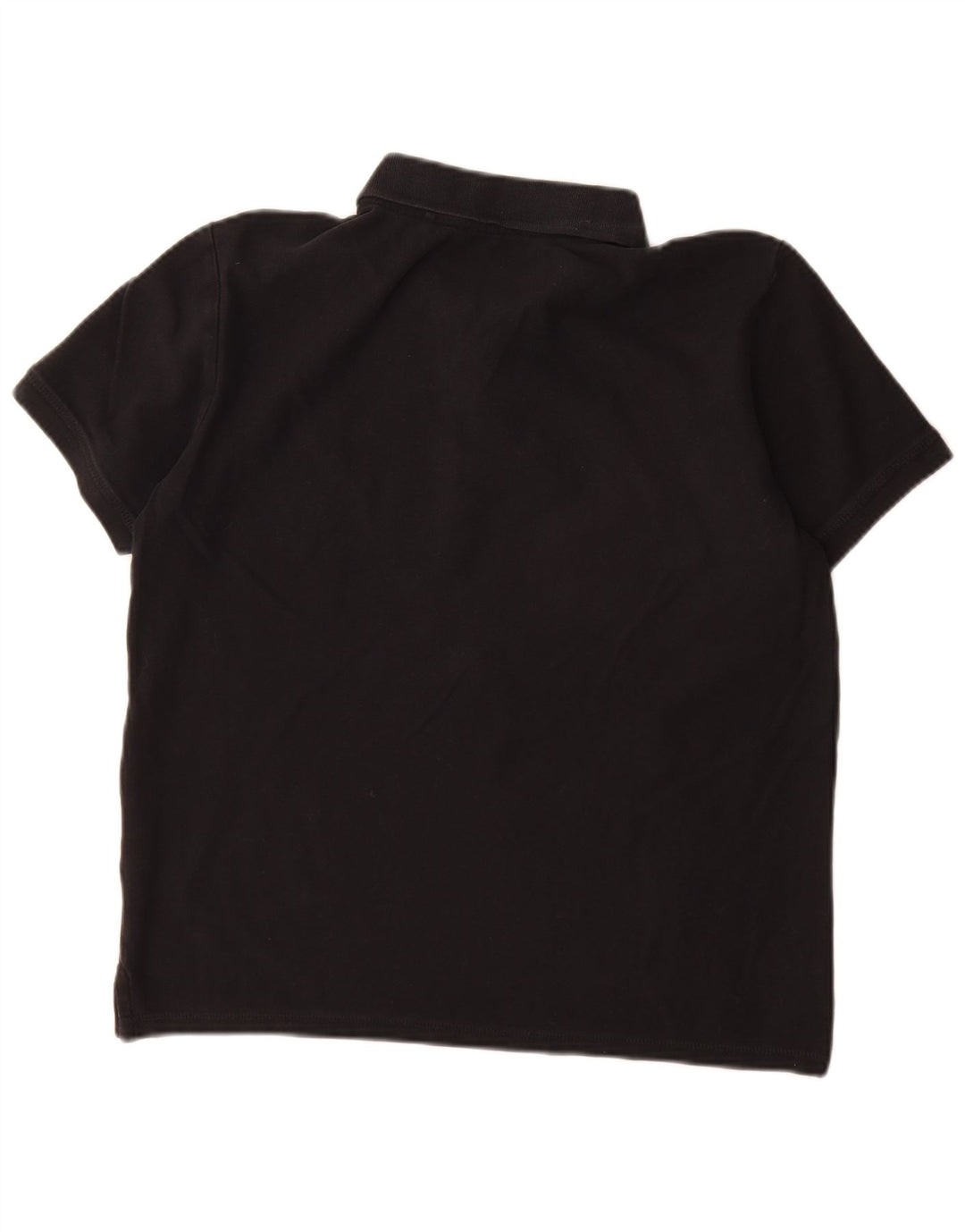Camisa polo masculina Mustang de algodão preto médio