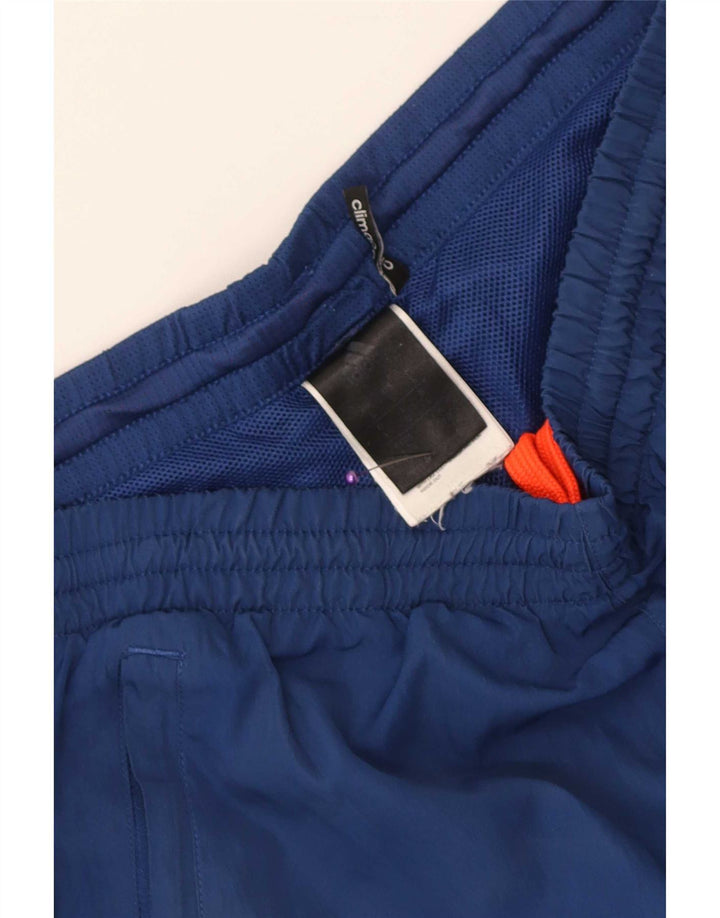 Adidas Mens Climacool Calças de treino Joggers Grande Azul Poliéster