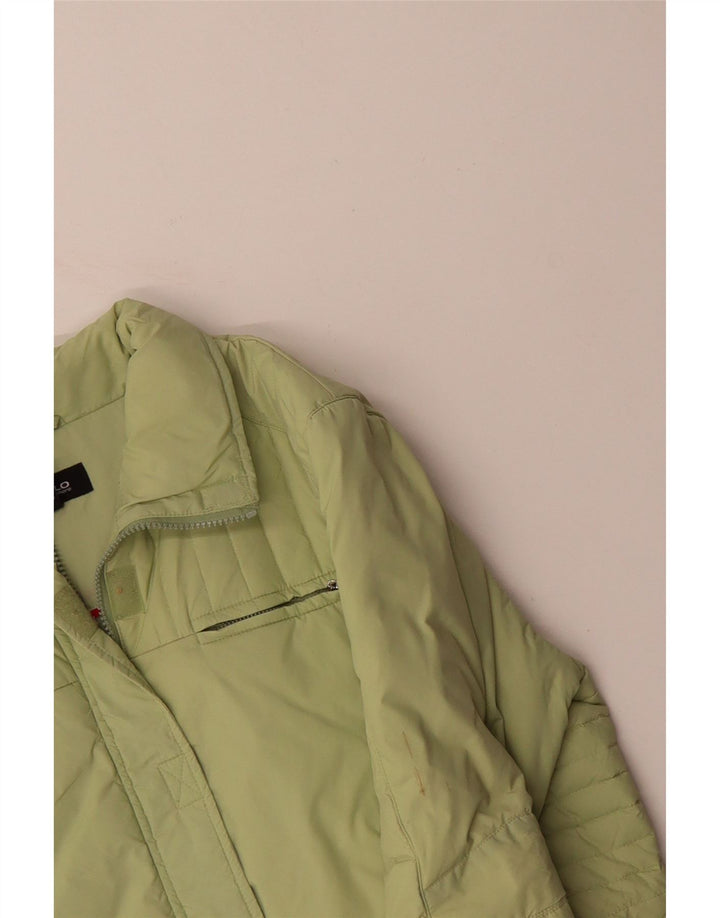 Jaqueta acolchoada feminina KENVELO UK 18 XL verde nylon