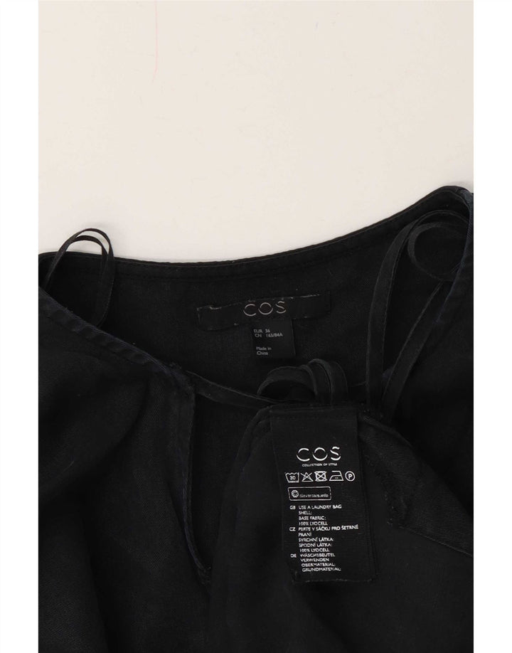 Cos Blusa Feminina Oversized Top EU 36 Pequeno Azul Marinho