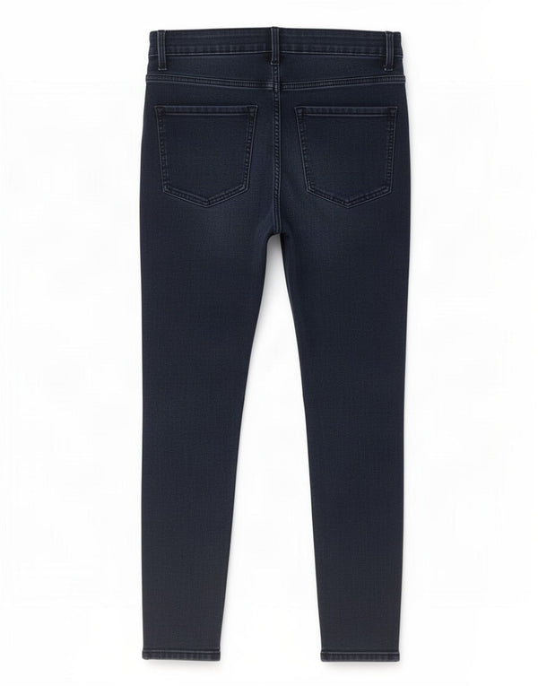Marks & Spencer Feminino The Ivy Skinny Jeans Reino Unido 12 Médio W30 L28 Azul Marinho