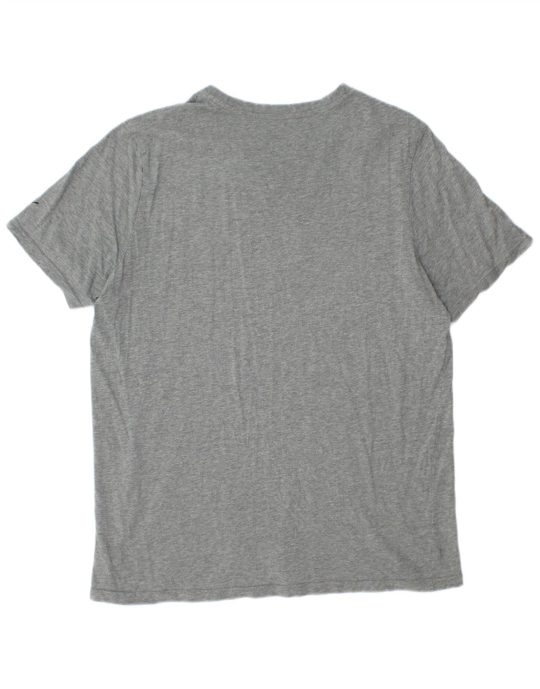 Camiseta masculina gráfica PUMA grande cinza manchada