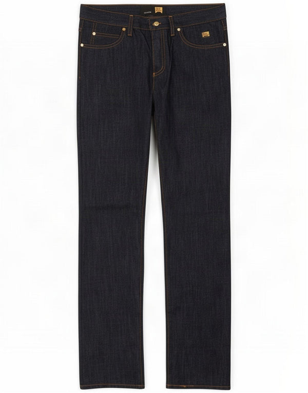 Roy Rogers Mens Deluxe Straight Jeans W36 L35 Azul marinho