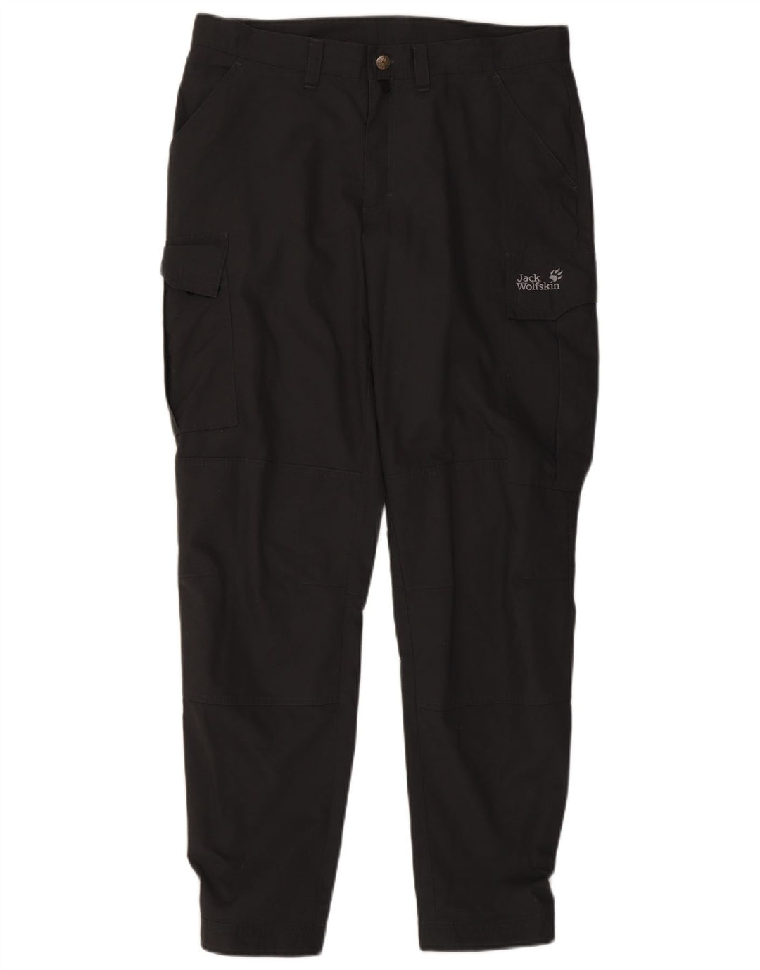 Calça cargo feminina Jack Wolfskin W34 L32 poliéster cinza