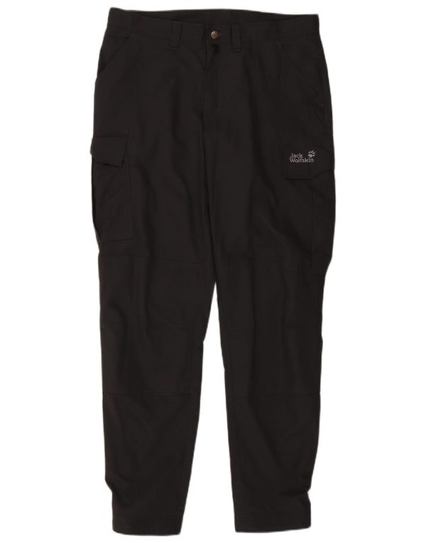 Calça cargo feminina Jack Wolfskin W34 L32 poliéster cinza
