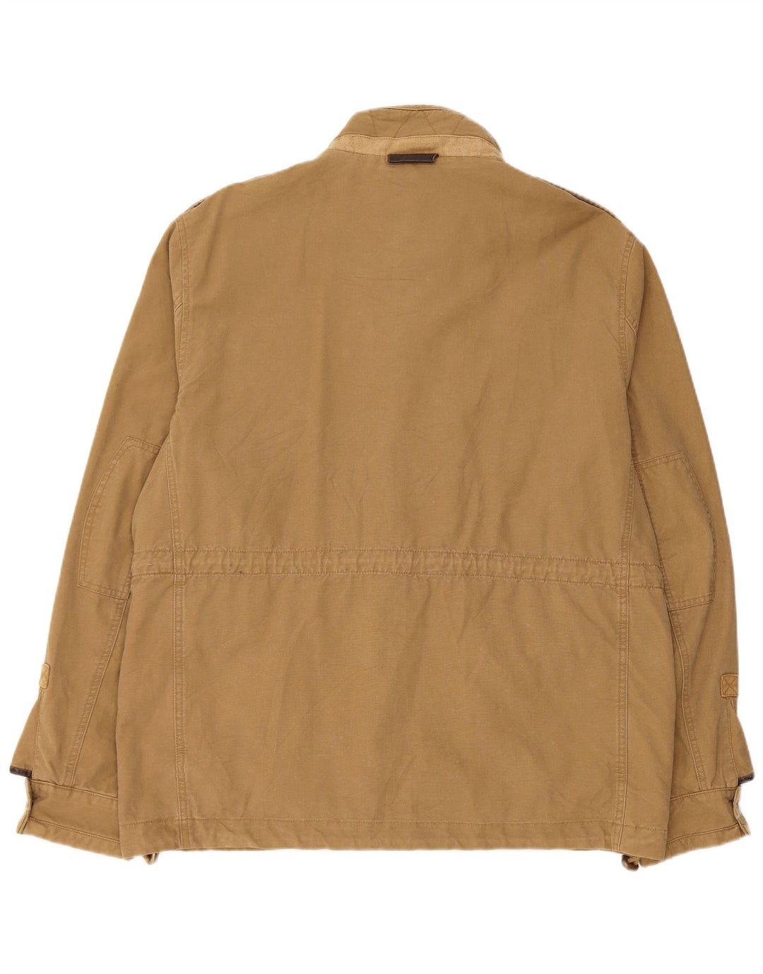 Jaqueta militar masculina Fat Face UK 40 algodão bege grande