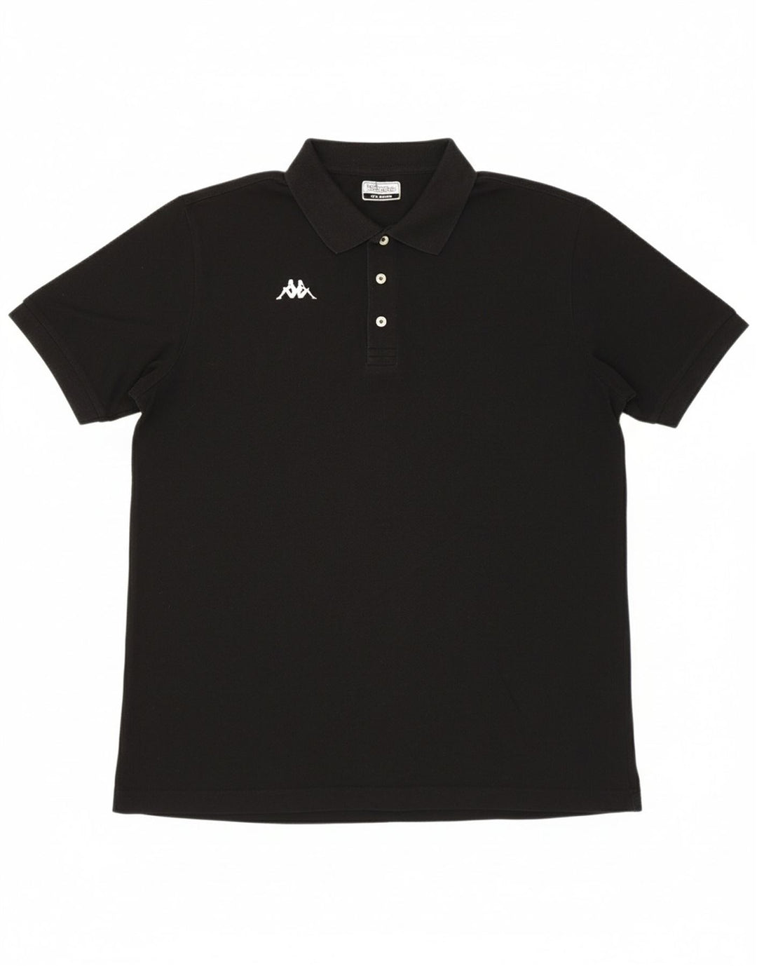 Camisa polo masculina KAPPA 2XL algodão preto