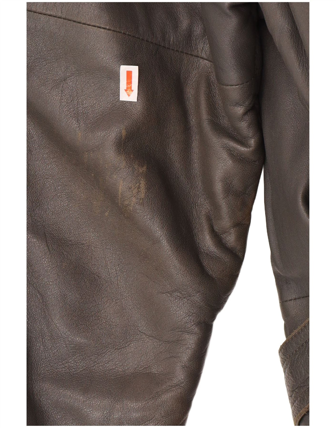 Casaco de couro masculino DRESSCO IT 54 2XL couro cinza