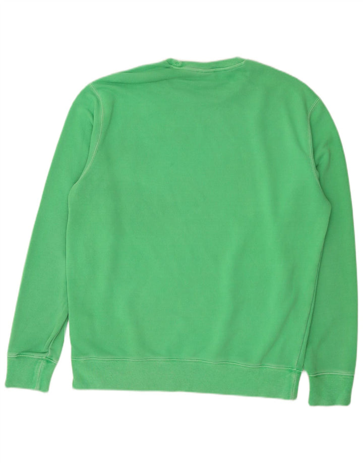 CHAMPION Suéter masculino com capuz de algodão verde médio