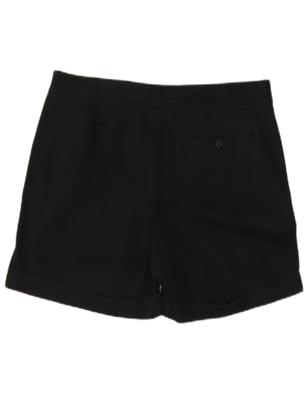 Ralph Lauren Shorts Chino feminino de cintura alta US 14 XL W36 algodão preto