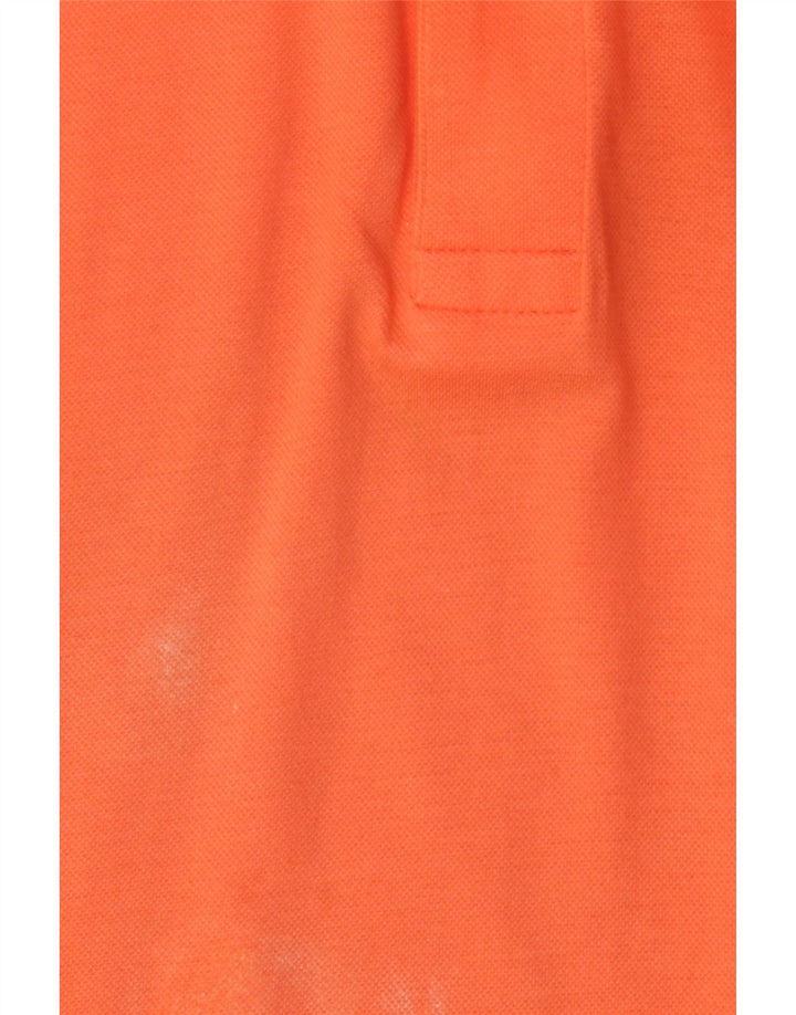 SERGIO TACCHINI Mens Polo Shirt XL Orange Vintage Sergio Tacchini and Second-Hand Sergio Tacchini from Messina Hembry 