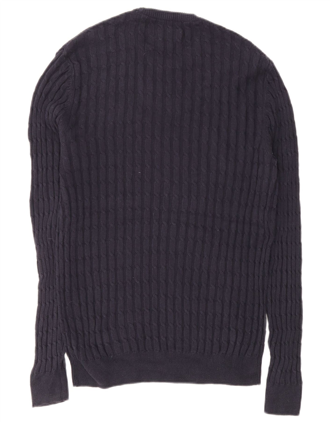Suéter masculino Jack Wills com gola redonda, pequeno algodão azul marinho