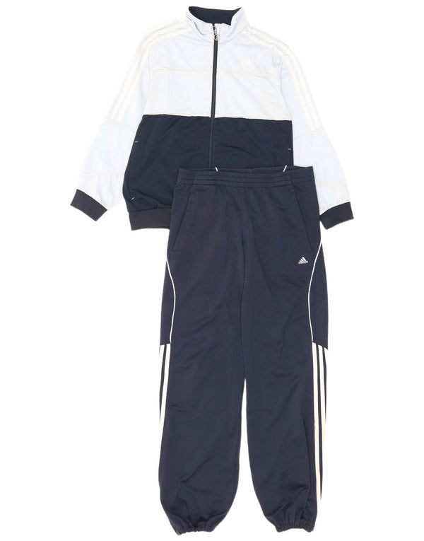 Adidas Meninos Treino Completo 13-14 Anos W32 L29 Azul Colorblock Poliéster