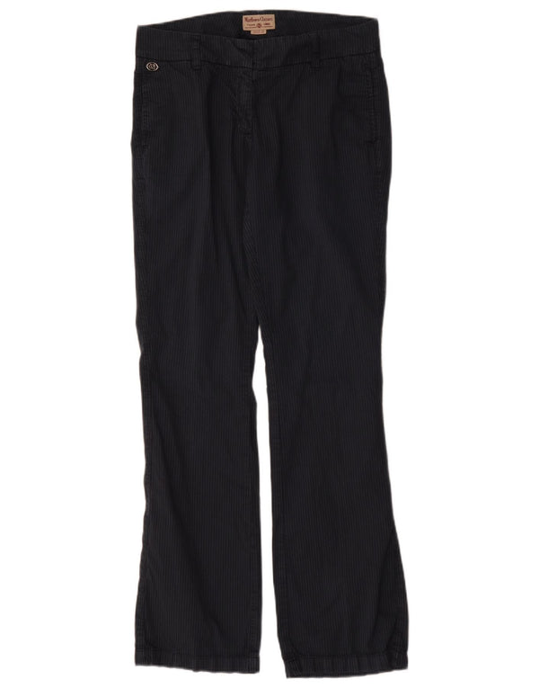 Calça casual feminina Marlboro Classics EU 40 Médio W32 L33 Azul marinho