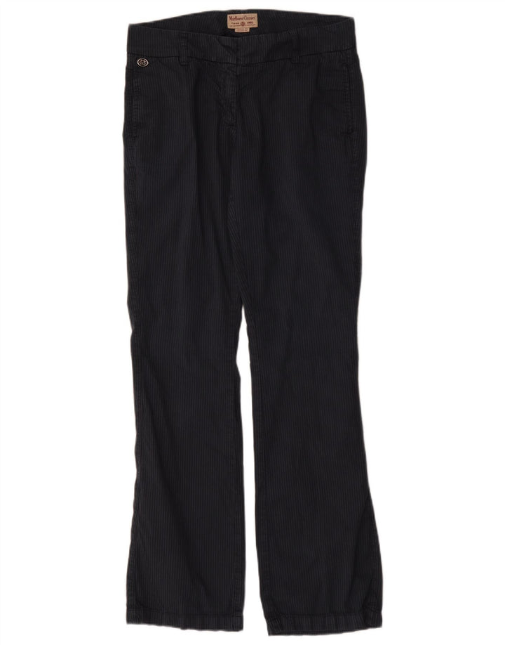 Calça casual feminina Marlboro Classics EU 40 Médio W32 L33 Azul marinho