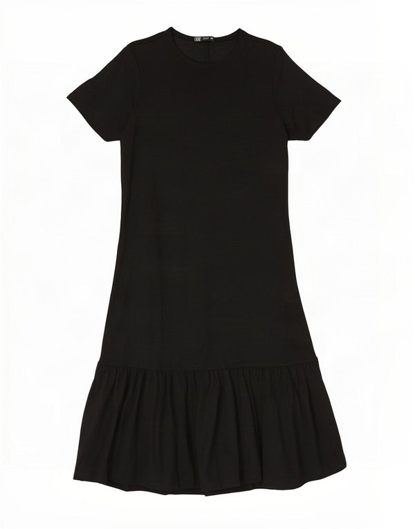Vestido maxi feminino Zara Reino Unido 10 pequeno preto