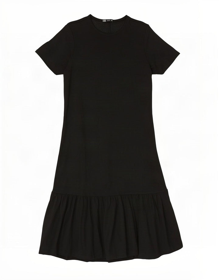 Vestido maxi feminino Zara Reino Unido 10 pequeno preto