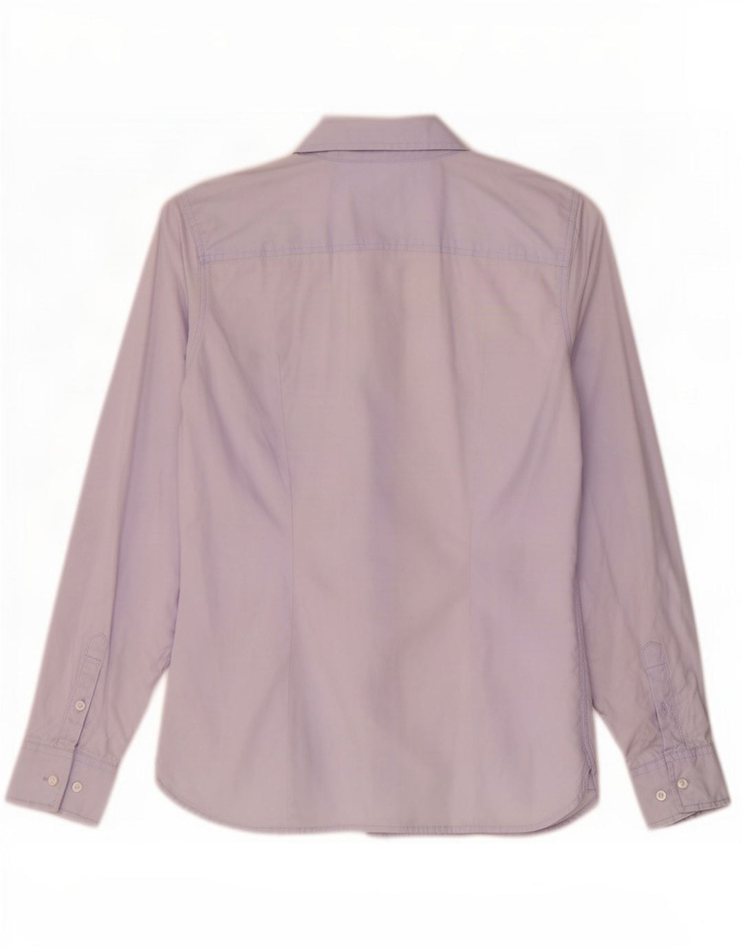 Camisa feminina Tommy Hilfiger EUA 8 algodão azul médio