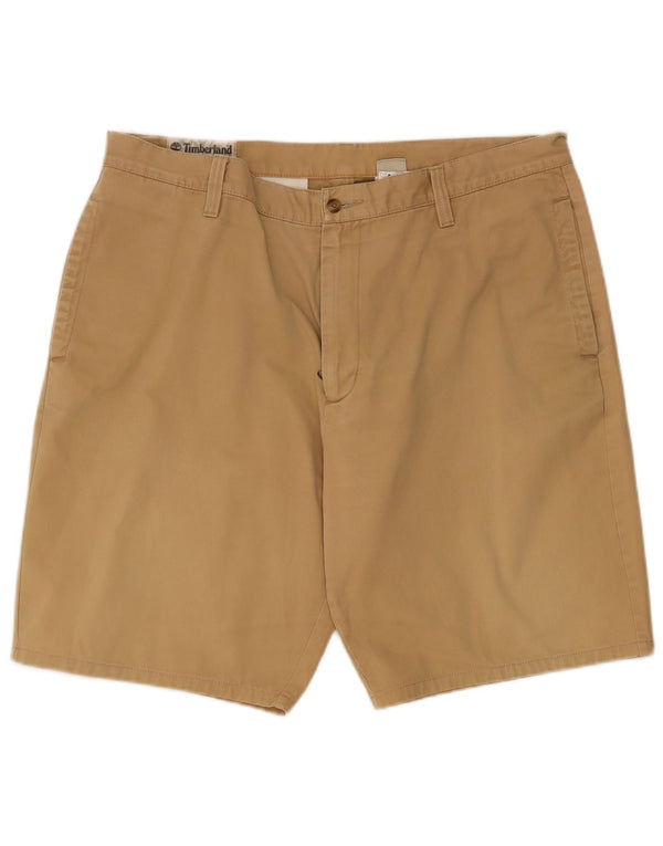 Timberland Mens Chino Shorts W40 XL Algodão Bege