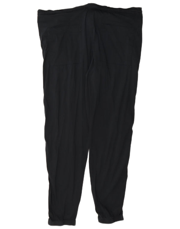 Cos Womens Joggers Calça Casual Médio W30 L28 Azul Marinho Algodão