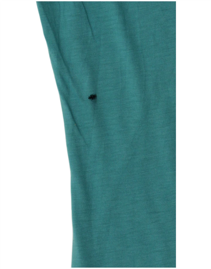 Camiseta feminina Nike Slim Fit Graphic UK 12 Médio Azul Poliéster