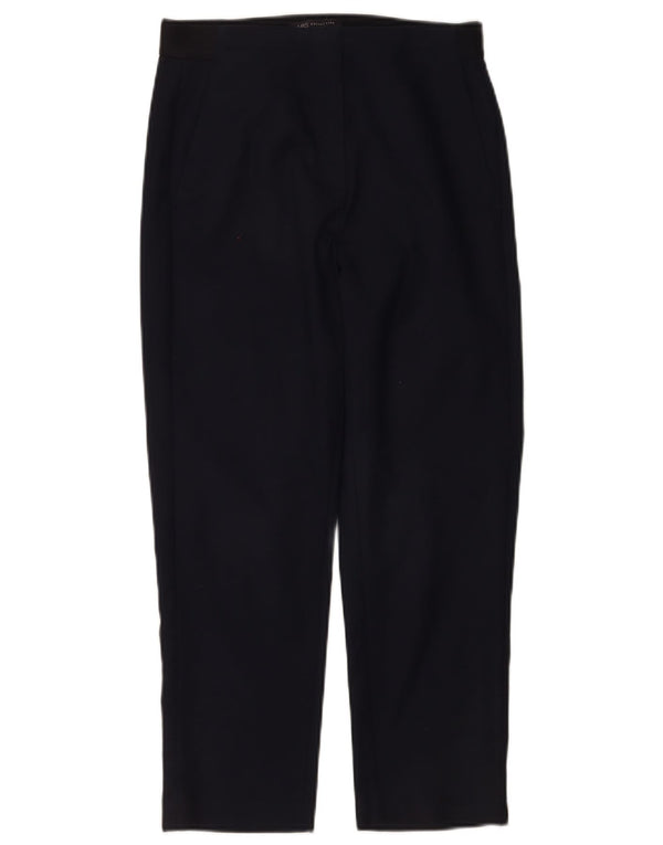 Calça Chino Feminina Marks & Spencer UK 8 Pequena W26 L24 Azul Marinho