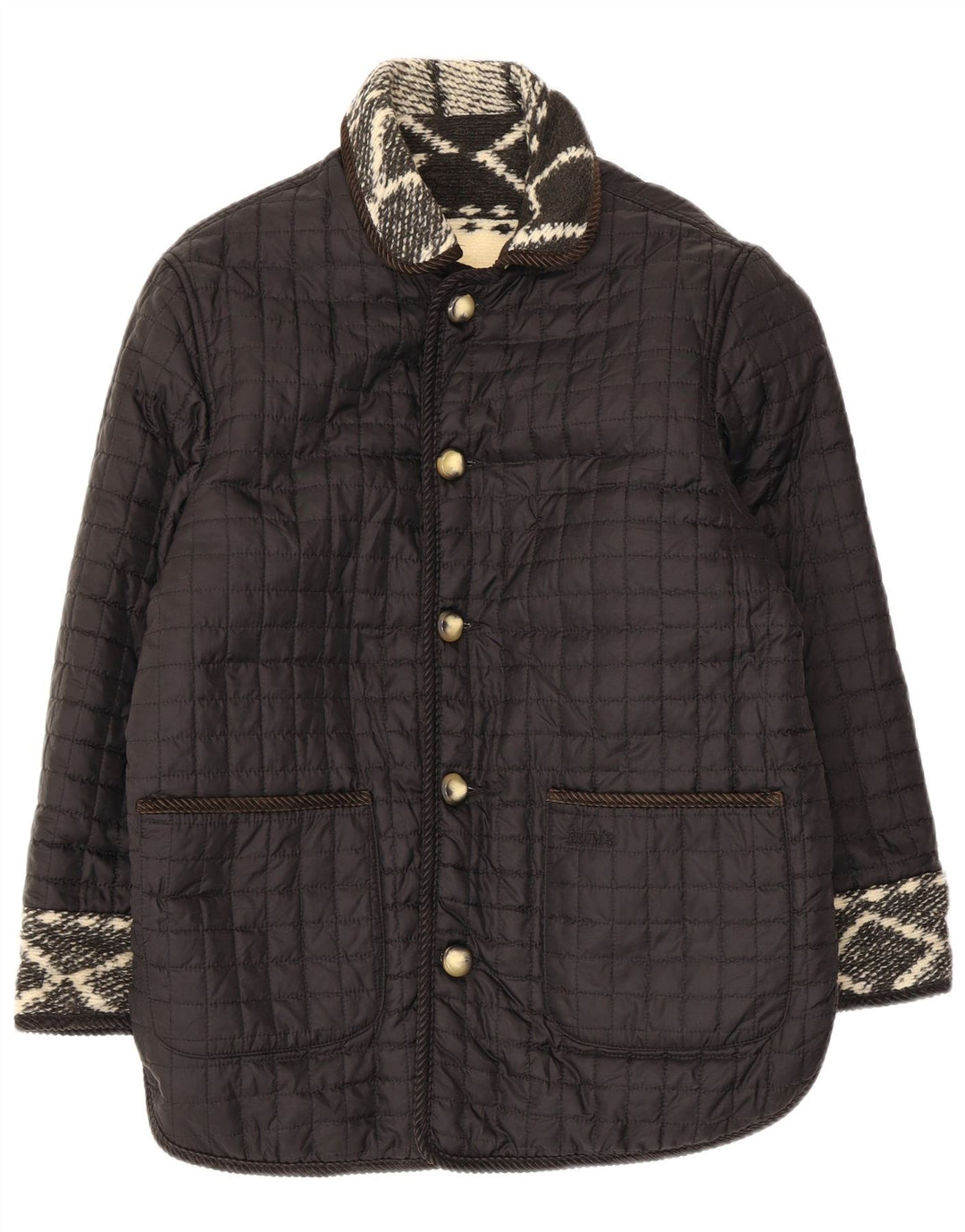 Jaqueta acolchoada masculina Brums UK 38 médio preto