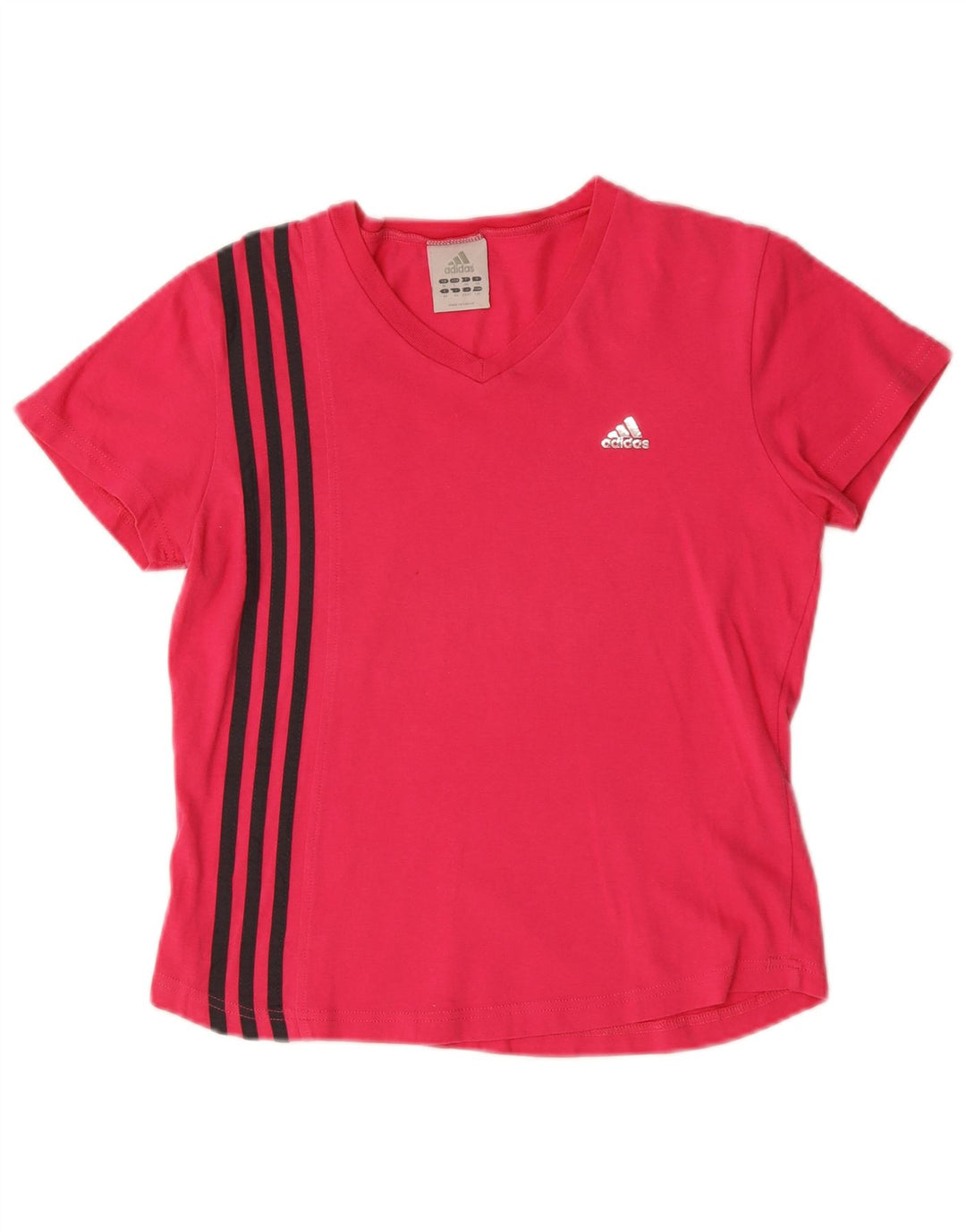 Camiseta Feminina Adidas Top UK 10 Pequena Algodão Rosa
