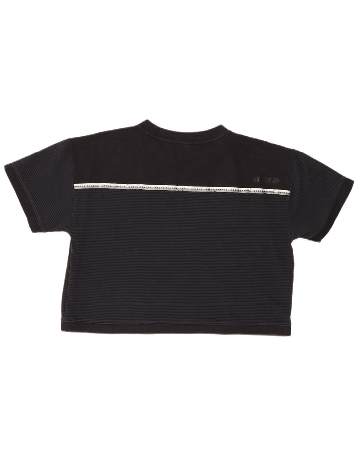 Under Armour Camiseta Feminina Oversized Graphic Top UK 14 Médio Preto