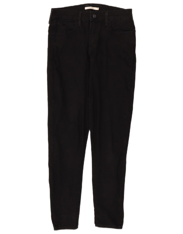 Calça jeans feminina Levi's 710 Super Skinny W30 L30 algodão preto