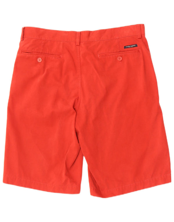 Marina Yachting Mens Chino Shorts IT 52 XL W36 Algodão Vermelho