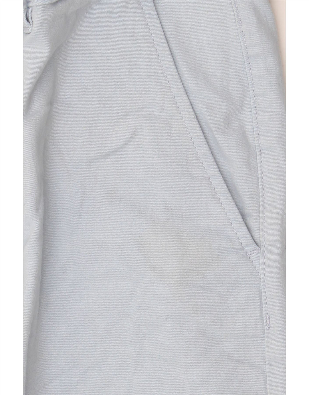 Lyle & Scott Mens Chino Shorts W34 Grande Algodão Azul