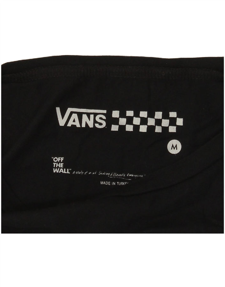 Camiseta feminina VANS com estampa gráfica UK 12 médio preto