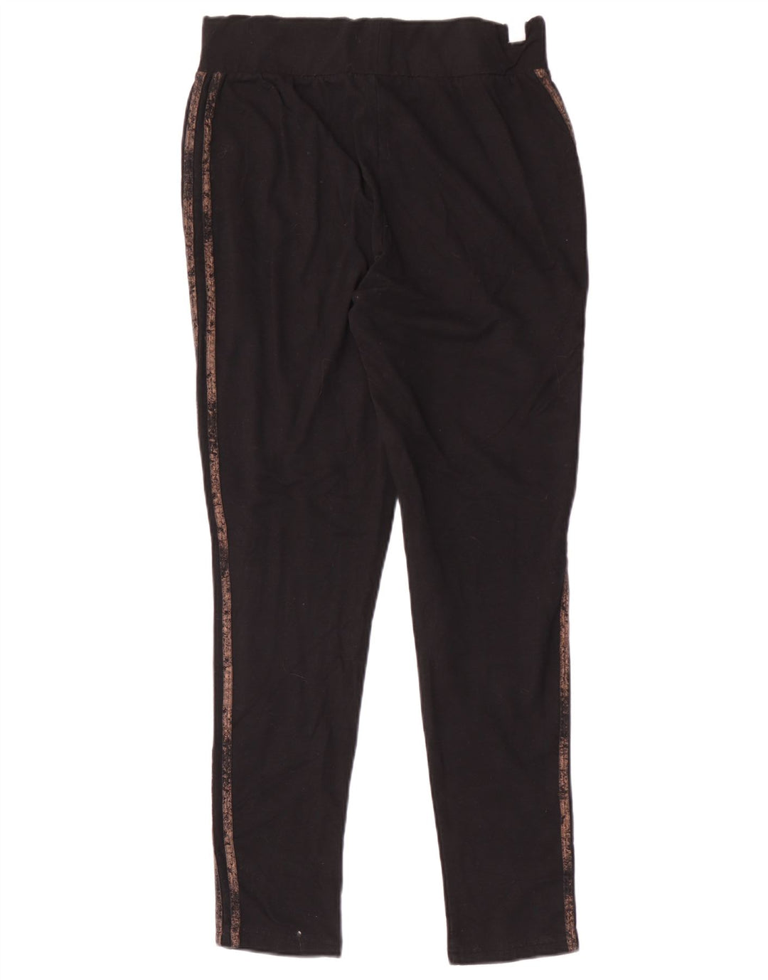 Leggings Adidas Femininas UK 10 Pequenas Poliéster Preto