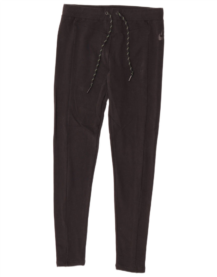 Leggings Nike Feminino UK 10 Pequeno Algodão Preto