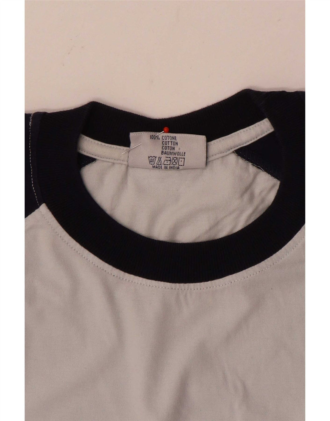 Camiseta masculina Fila grande algodão colorblock cinza