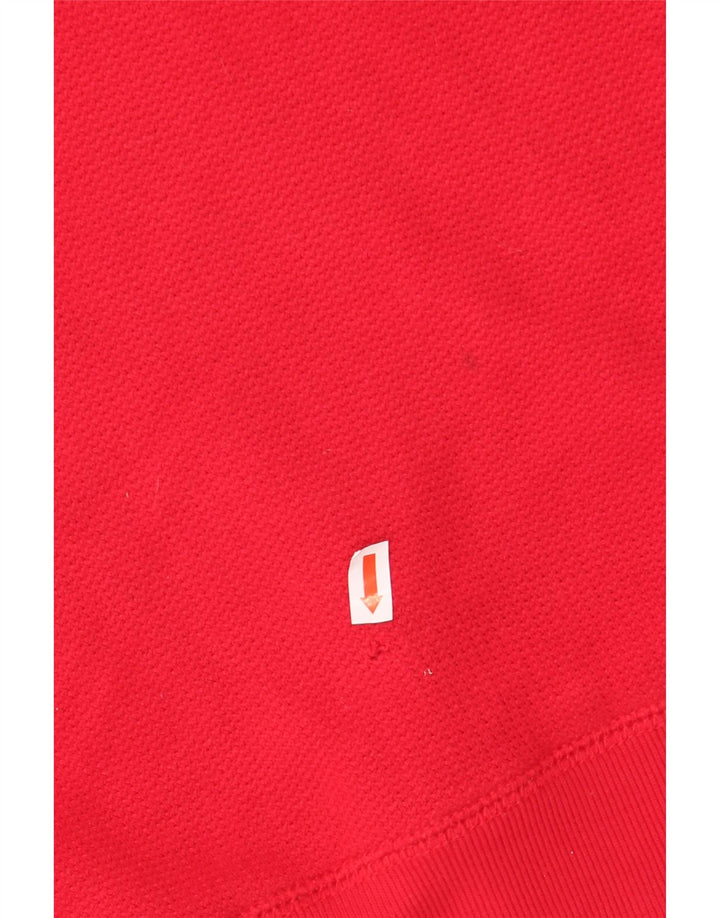 HOLLISTER moletom masculino gráfico jumper pequeno algodão vermelho